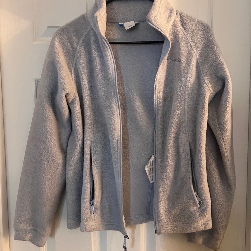 Columbia Gray Fleece Jacket